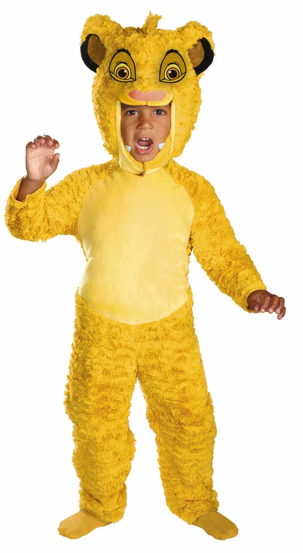 Disguise Lion King Simba Deluxe Toddler Costume 3 Disguise Lion King Simba Deluxe Toddler Costume