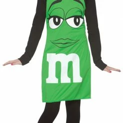 Rasta Imposta M&M Green Tank Dress XS Teen Costume Costumes