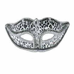 Forum Novelties Ven Mask Snow Leopard