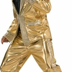 Rubie's Elvis Presley, Grand Heritage Gold Lame Adult Costume Costumes