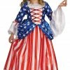 Rubie's Deluxe Betsy Ross Girl's USA Costume Costumes