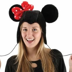Elope Hats & Headpieces Disney Minnie Mouse Hat With Ears Adults And Teens