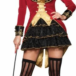 InCharacter Costumes Women's Big Top Tease Sexy Ringmaster Circus Costume