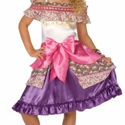 Living Fiction Costumes Girl's Pink Gypsy Child Costume