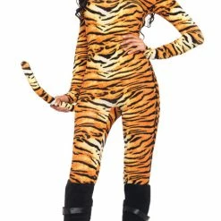 Leg Avenue Costumes Women's Wild Tigress Catsuit Tiger Costume