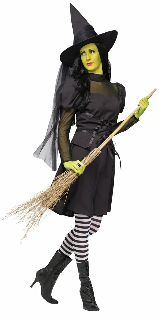 Fun World Ms. Wick'd Teen Witch Costume, 0-9 3 Fun World Ms. Wick'd Teen Witch Costume, 0-9