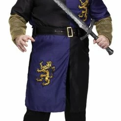 Fun World Renaissance Knight Adult Costume, Plus Size