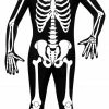 Fun World Skin Suit Skeleton Adult Costume, Standard 1 Fun World Skin Suit Skeleton Adult Costume, Standard