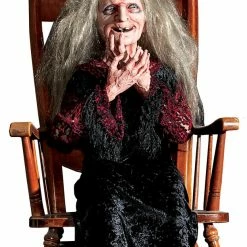 Distortions Decorations & Props Laughing Rocking Hag Animated Prop