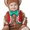 InCharacter Costumes Sweet Gingerbaby Infant & Toddler Gingerbread Costume 1 InCharacter Costumes Sweet Gingerbaby Infant & Toddler Gingerbread Costume