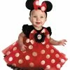 Disguise Disney Red Minnie Mouse Deluxe Baby Infant Costume Costumes