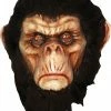 Ghoulish Bad Brown Chimp Latex Mask Masks