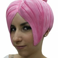 Ghoulish Anime 4 Yellow Latex Wig Women's Wigs & Beards