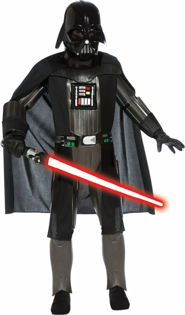 Rubie's Costumes Star Wars, Deluxe Darth Vader Child Costume And Helmet 3 Rubie's Costumes Star Wars, Deluxe Darth Vader Child Costume And Helmet