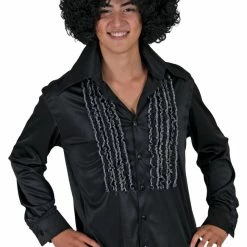 Funny Fashion Costumes Saturday Night Shirt Black Med