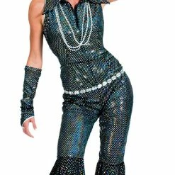 Funny Fashion Women's Boogie Queen Costume