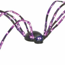 Gemmy Lighted Spider-purple Decorations & Props