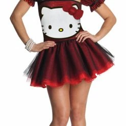 Rubie's Hello Kitty, Women's Red Costume Costumes