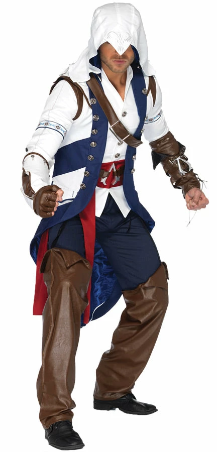 Leg Avenue Assassin's Creed Men's Adult Connor Costume 3 Leg Avenue Assassin's Creed Men's Adult Connor Costume