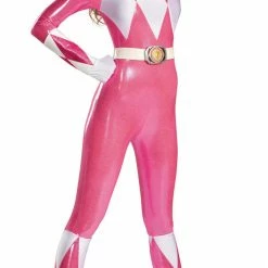 Disguise Power Rangers Mighty Morphin Women's Pink Power Ranger Adult Costume
