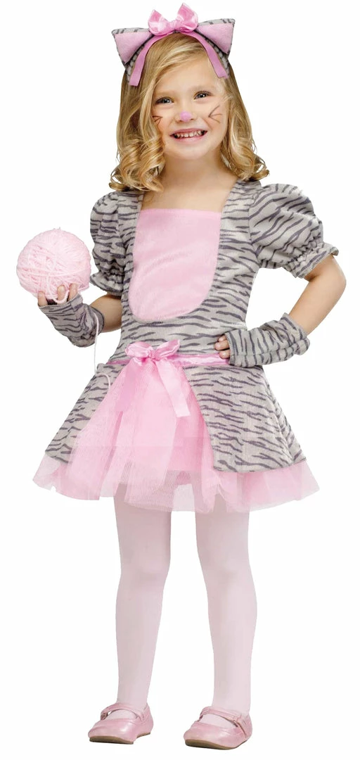 Fun World Grey Kitten Toddler Costume, 3T-4T Costumes 3 Fun World Grey Kitten Toddler Costume, 3T-4T Costumes