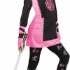 Fun World Costumes Dragon Ninja Girl Child Costume 1 Fun World Costumes Dragon Ninja Girl Child Costume