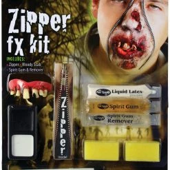 Fun World Makeup & SFX Zipper Character Mu Kit Zombie