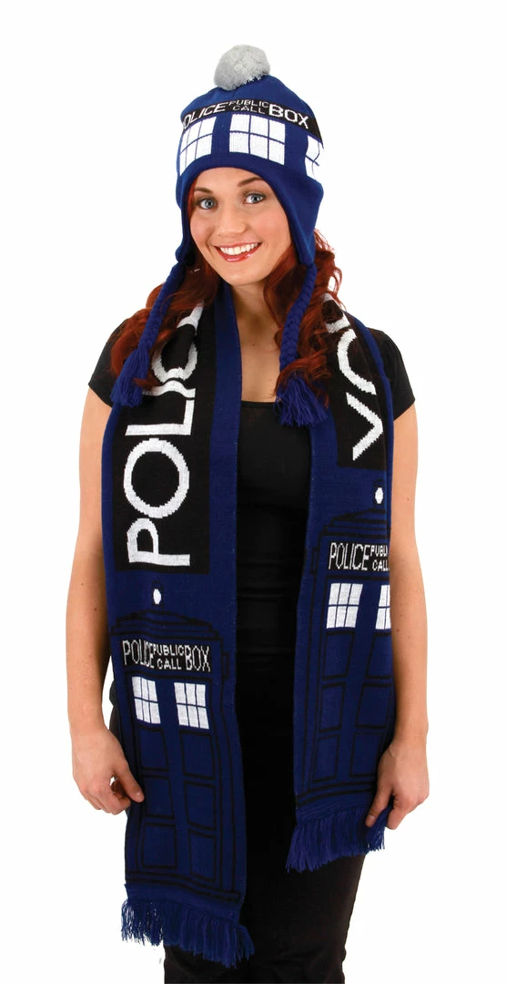 Elope Doctor Who Tardis Long Scarf 3 Elope Doctor Who Tardis Long Scarf