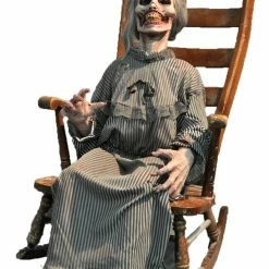 Distortions Decorations & Props Mother Prop Life Size Woman Prop Rotting Face