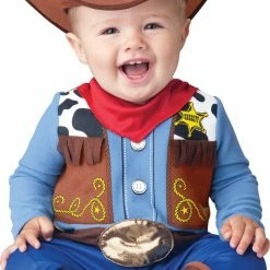 InCharacter Costumes Wee Wrangler Baby & Toddler Cowboy Costume