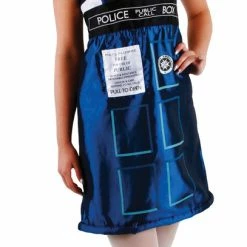 Elope Doctor Who Tardis Dress Women's Blue Costumes