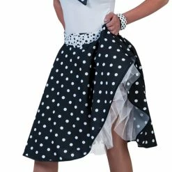 Funny Fashion Sock Hop Skirt Scarf Costumes