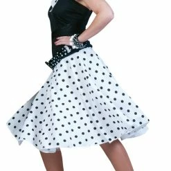 Funny Fashion Sock Hop Skirt Scarf Costumes