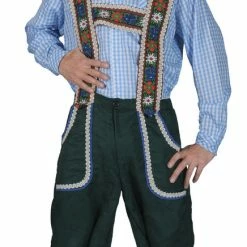 Funny Fashion Salzburg Pants With Suspenders
