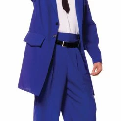 Underwraps 40s Zoot Suit Adult Blue Standard Men's Size Costumes