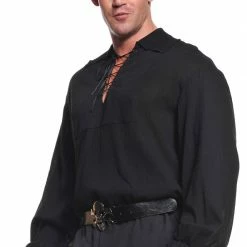 Underwraps Costumes Pirate Shirt Men's