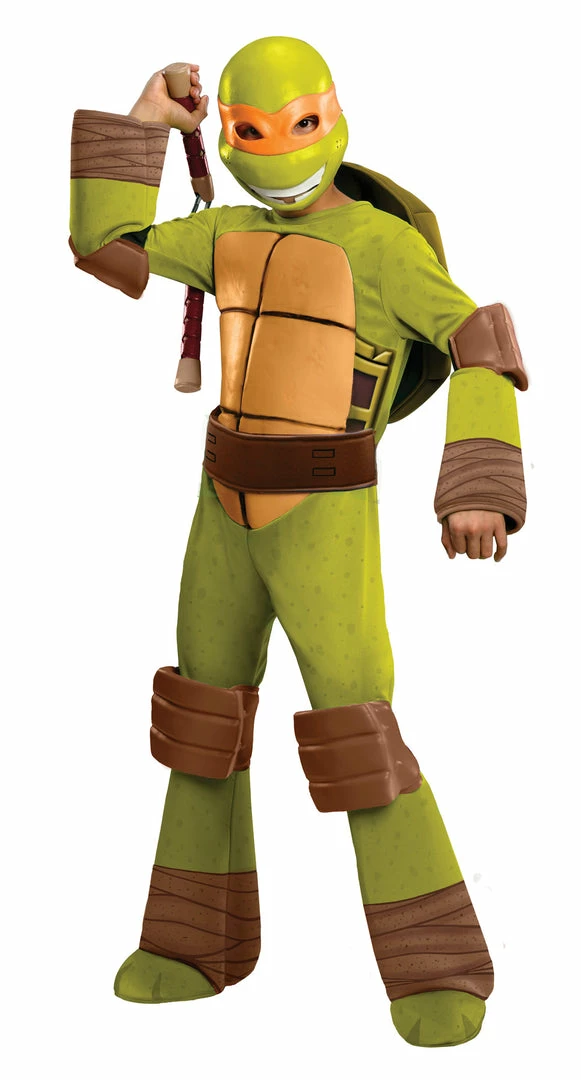 Rubie's Costumes Ninja Turtles, Michelangelo Orange Child Costume 3 Rubie's Costumes Ninja Turtles, Michelangelo Orange Child Costume