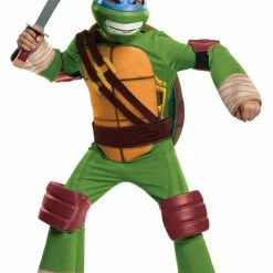 Rubie's Ninja Turtles, Deluxe Leonardo Blue Child Costume Costumes