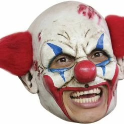 Ghoulish Clown Deluxe Chinless Realistic Mask