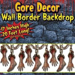 Forum Novelties Bloody Limbs Border Roll 20'