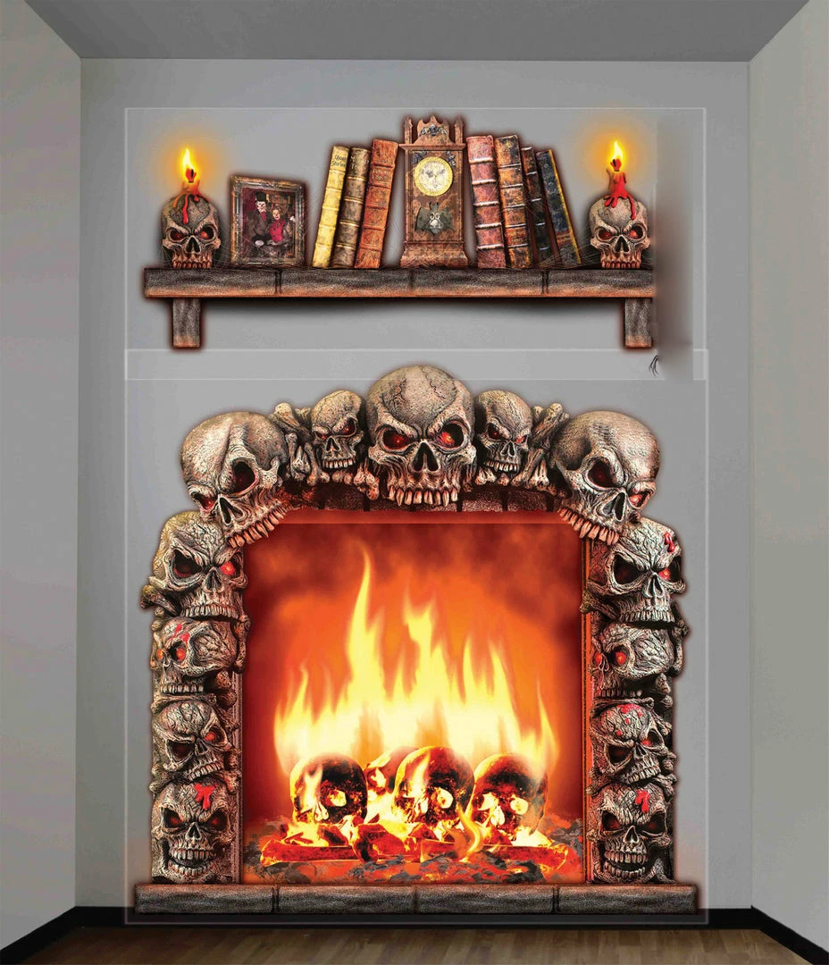 Forum Novelties Decorations & Props Haunted Wall Dcor 4ft X 5.3ft 3 Forum Novelties Decorations & Props Haunted Wall Dcor 4ft X 5.3ft