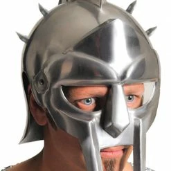Western Fashion Accessories Armor Helmet Gladiator Maximus