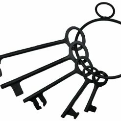 Western Fashion Accessories Iron Jailhouse Pirate Key Bunch