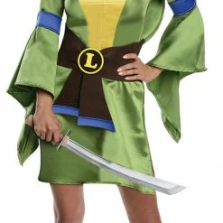 Rubie's Teenage Mutant Ninja Turtles, Women's Kimono Leonardo Blue Costume Costumes
