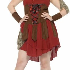 Leg Avenue Women's Plus Size Deadly Huntress Costume
