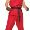 Leg Avenue Costumes Street Fighter Ken Adult Small Medium Costume In Red
