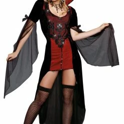 Dreamgirl Costumes Killing Me Softly Women's Vampire Velvet Costume