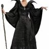 Disguise Costumes Disney Maleficent Movie Women's Black Costume & Horned Headpiece