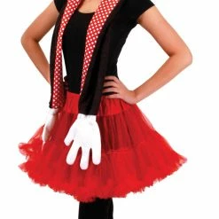Elope Disney Minnie Mouse Hooded Scarf With Ears Adult