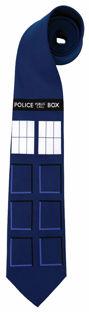 Elope Doctor Who Tardis Necktie 3 Elope Doctor Who Tardis Necktie